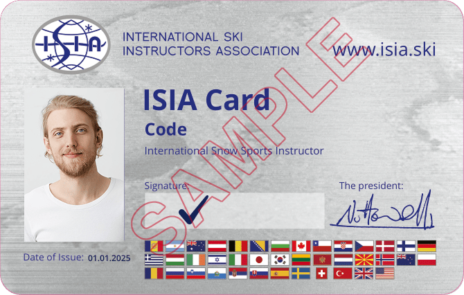 ISIA Card Front
